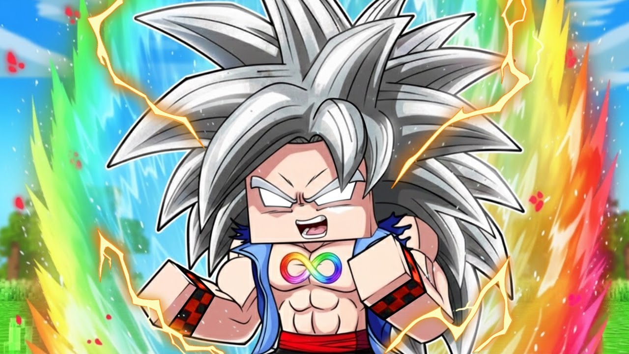 O SUPER SAIYAJIN INFINITO no DRAGON BALL SUPER Minecraft !