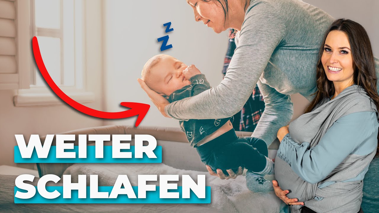 Baby ablegen ohne Aufwachen: So gehts❗️