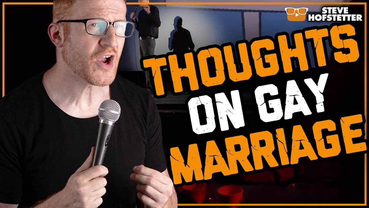 Why everyone should support gay marriage (Stand Up Comedy)