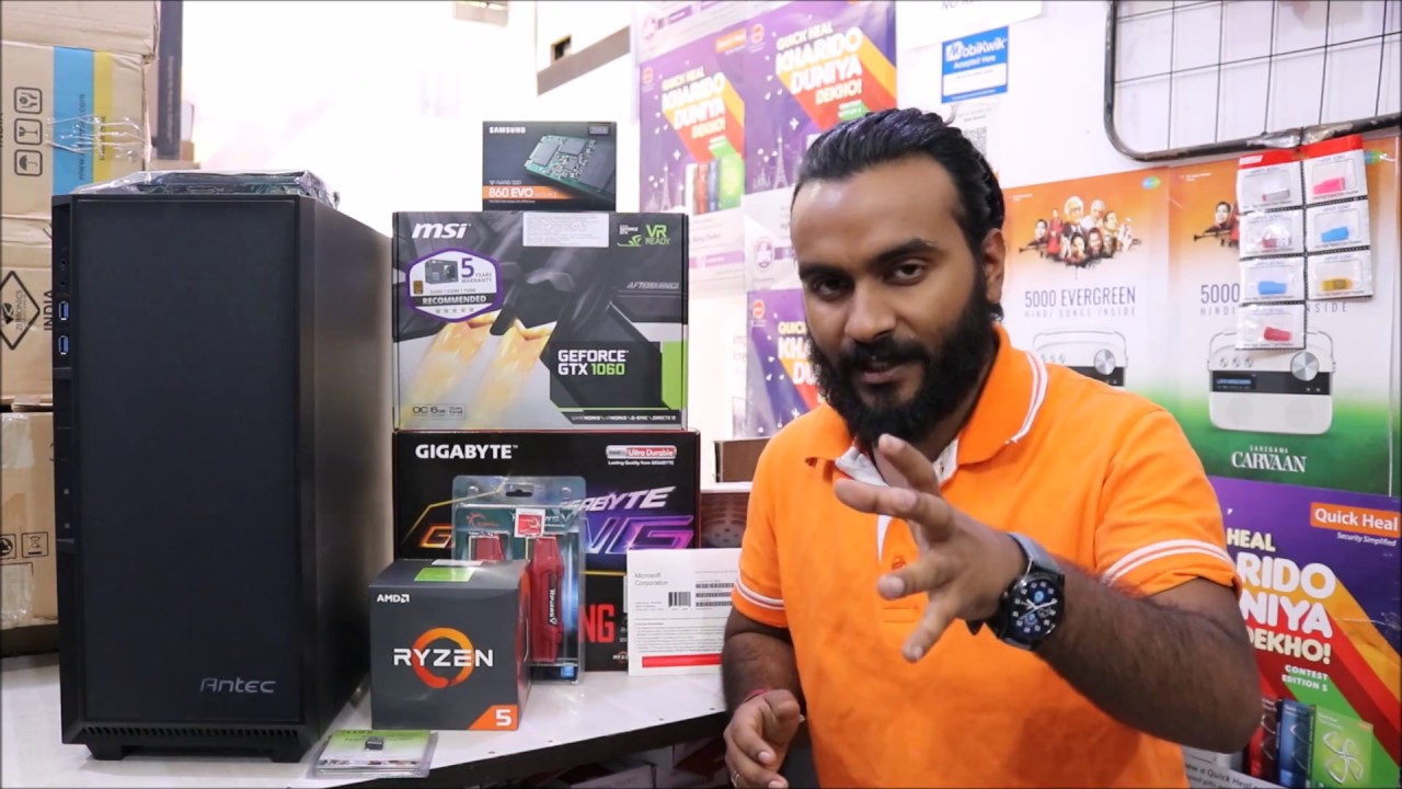 AMD Ryzen 5 2600x 2nd Gen Build | 1 Lakh Budget | Gaming and Video Editing PC