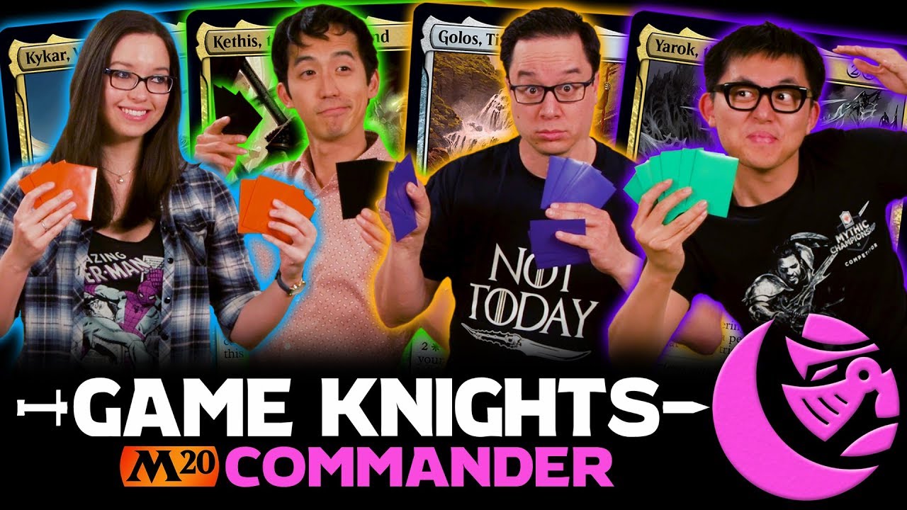 Командир M20 с Amaz и MTGNerdGirl | Game Knights 28 | Игровой процесс Magic the Gathering EDH