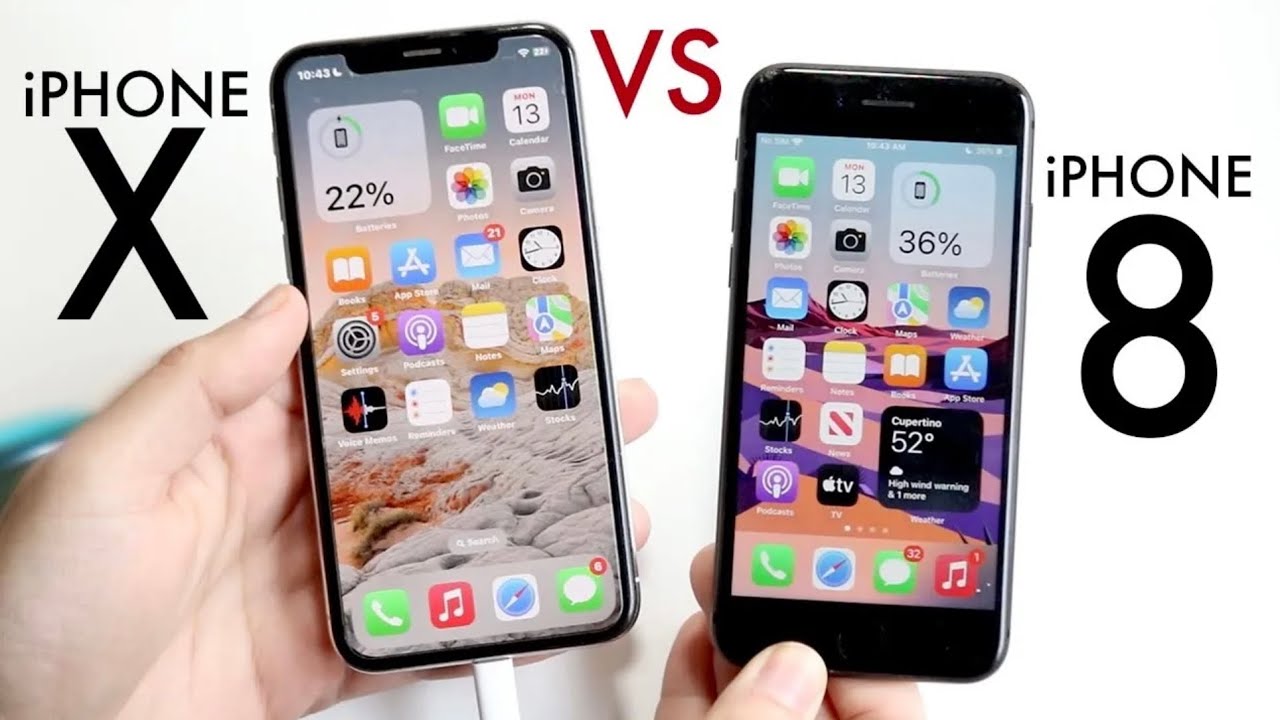 iPhone X Vs iPhone 8 In 2024! (Comparison) (Review)