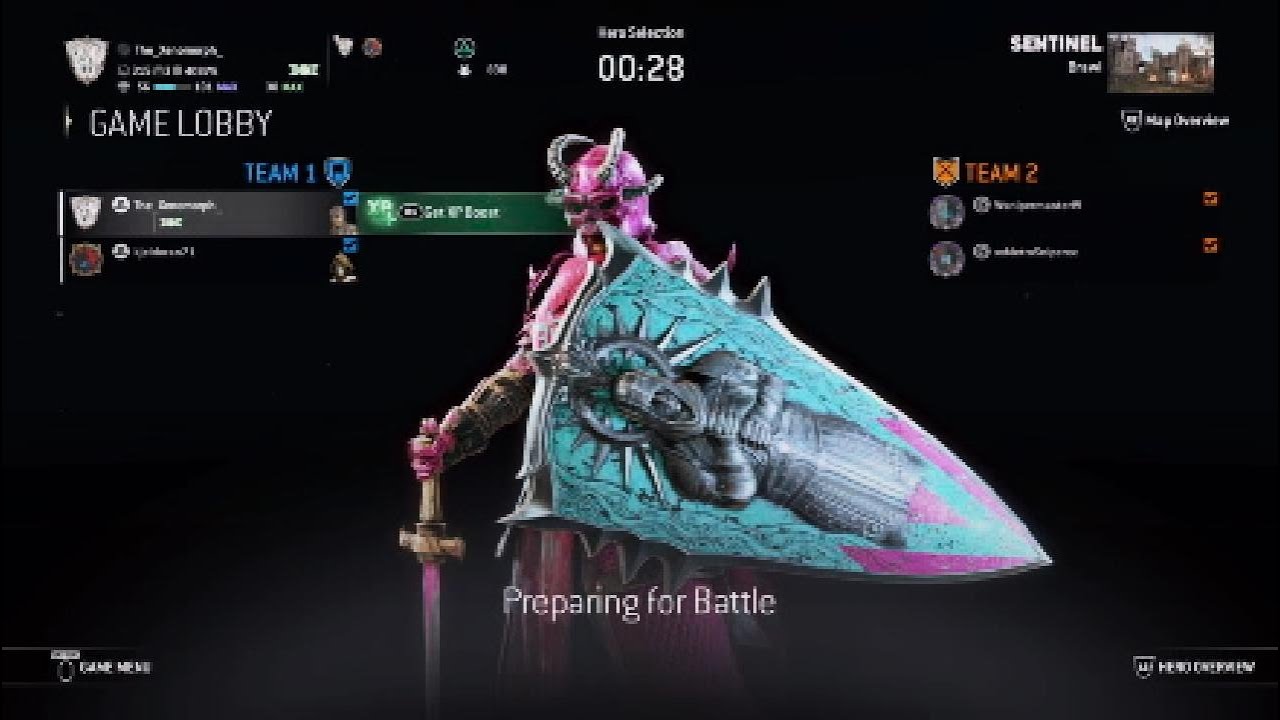 Rep 80 Black Prior Gameplay - Forhonor