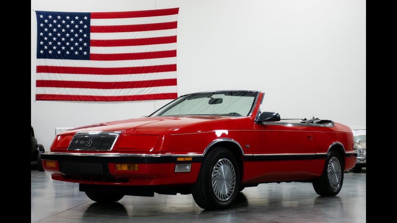 1990 Chrysler Lebaron For Sale (118K Miles)