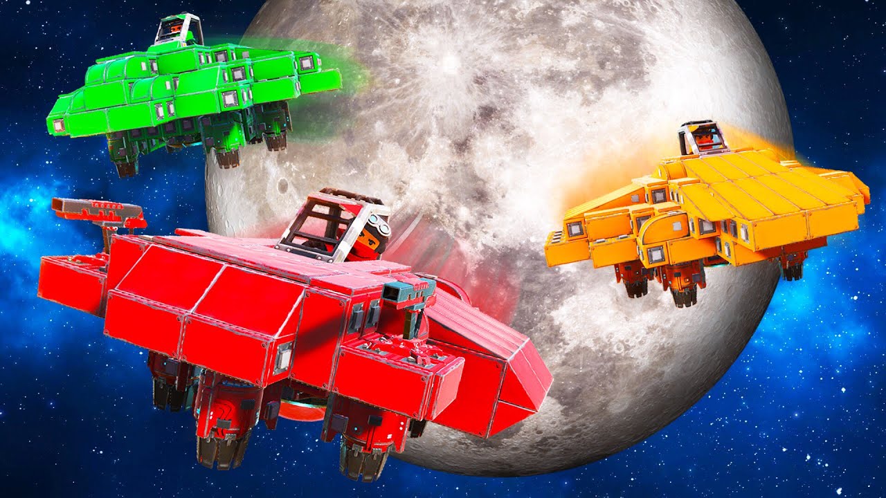 CRAZY UFO BUILD CHALLENGE! - Trailmakers
