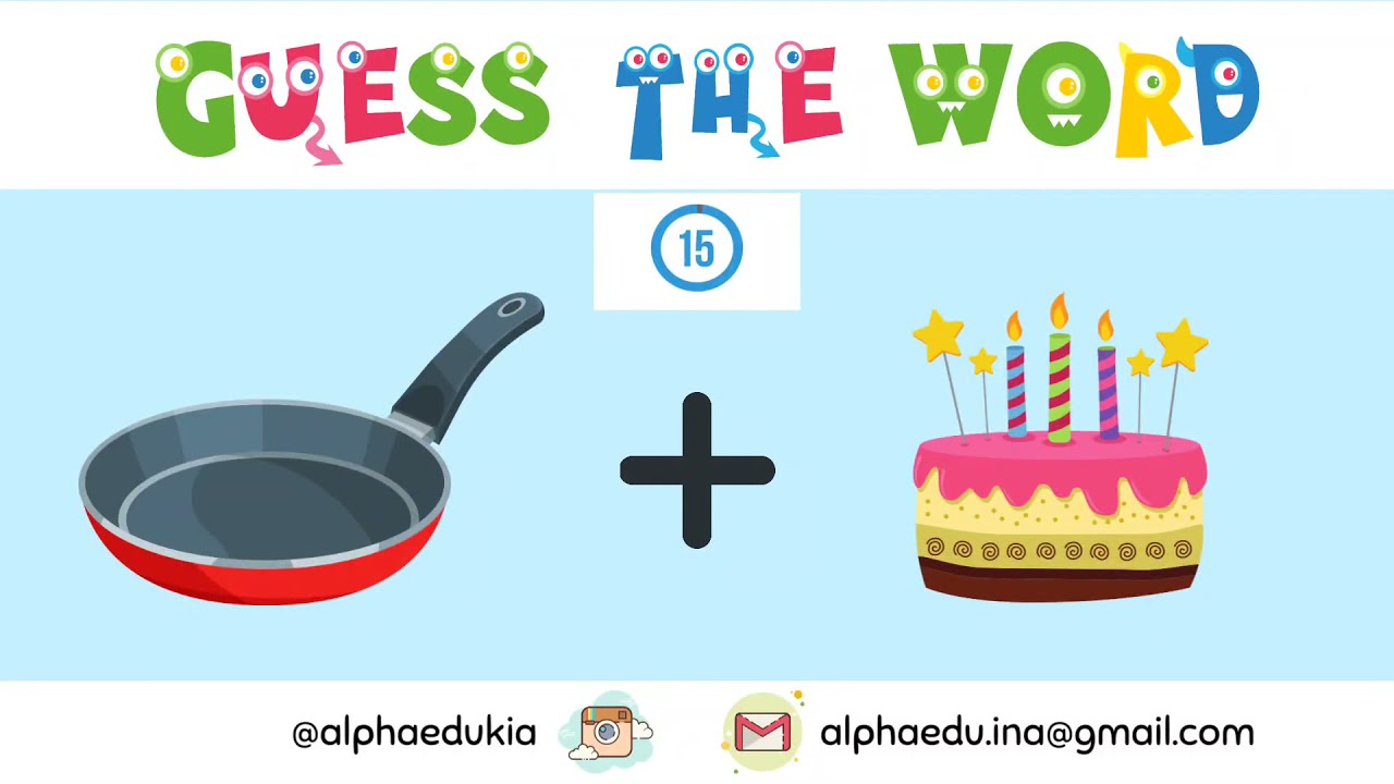 CAN YOU GUESS THE WORD? | WORD GAME | Tebak Gambar | Asah Otak + Vocabulary & English Lesson