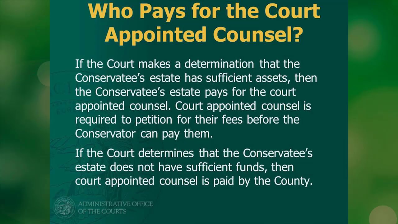 Conservatorship of the Person