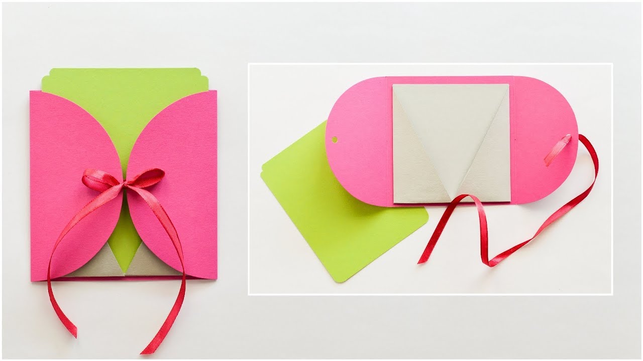 How to make : Greeting Card with Envelope | Kartka Okolicznościowa z Kopertą - Mishellka #244 DIY