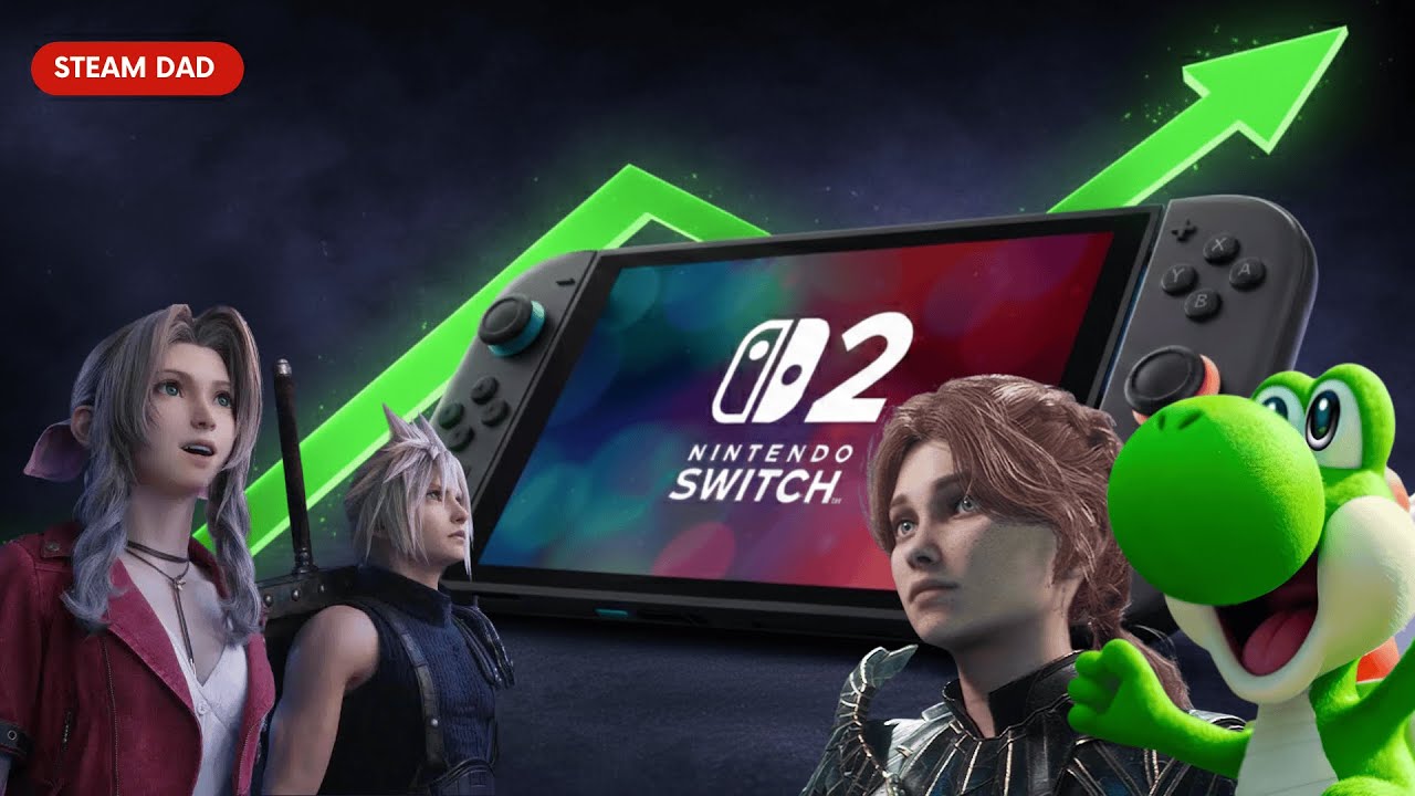Switch 2 News: Verkaufsrekord! Spiele-Flut ohne Ende!