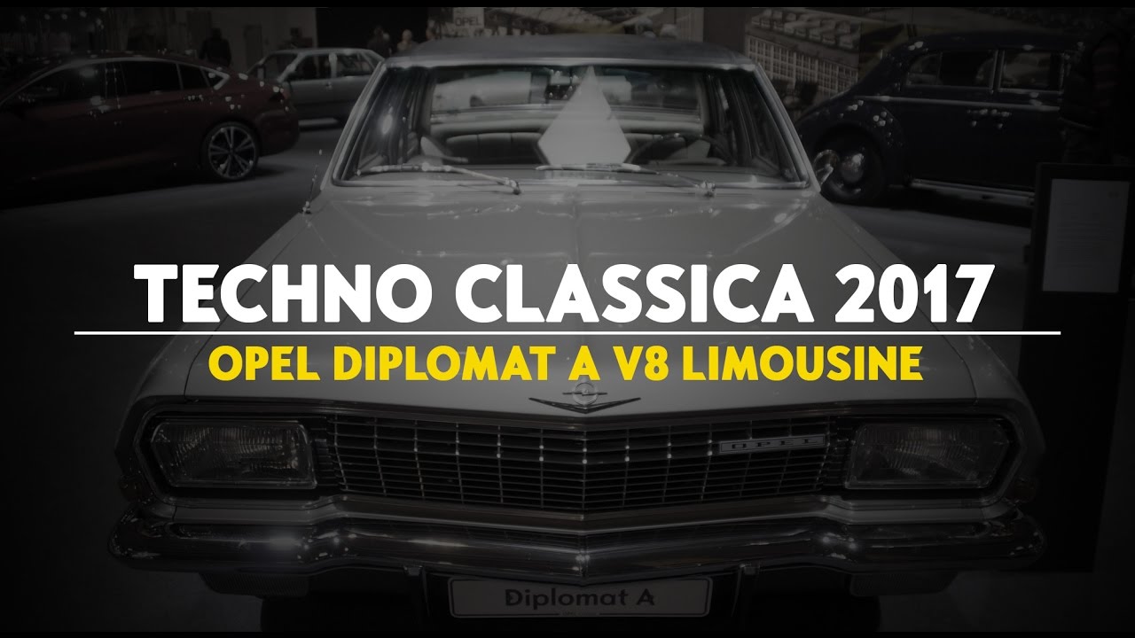 Techno Classica 2017 | Diplomat A V8 Limousine | 80 Jahre Opel Flaggschiffe