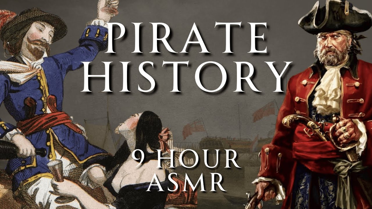 Fall Asleep to 9 Hours of Pirate History | Part 1 | Human Voiced, No Ads