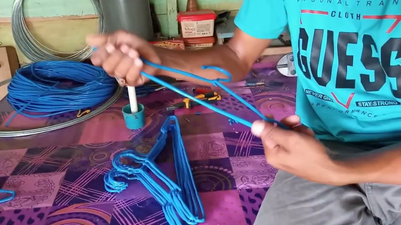 💥CARA MEMBUAT HANGER BAJU  CUMA MODAL KAWAT