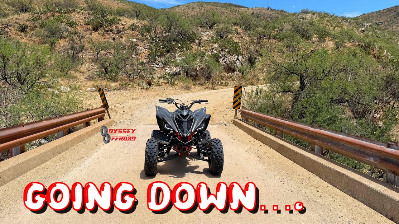 20 miles home from the mountains on my Yamaha Raptor 700R SE