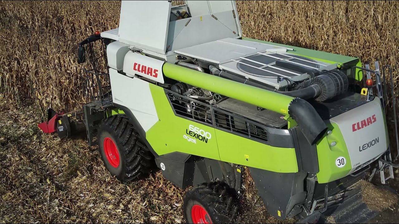 NEW CLAAS LEXION 6600 // PD Dolný Lopašov zber kukurice 2021