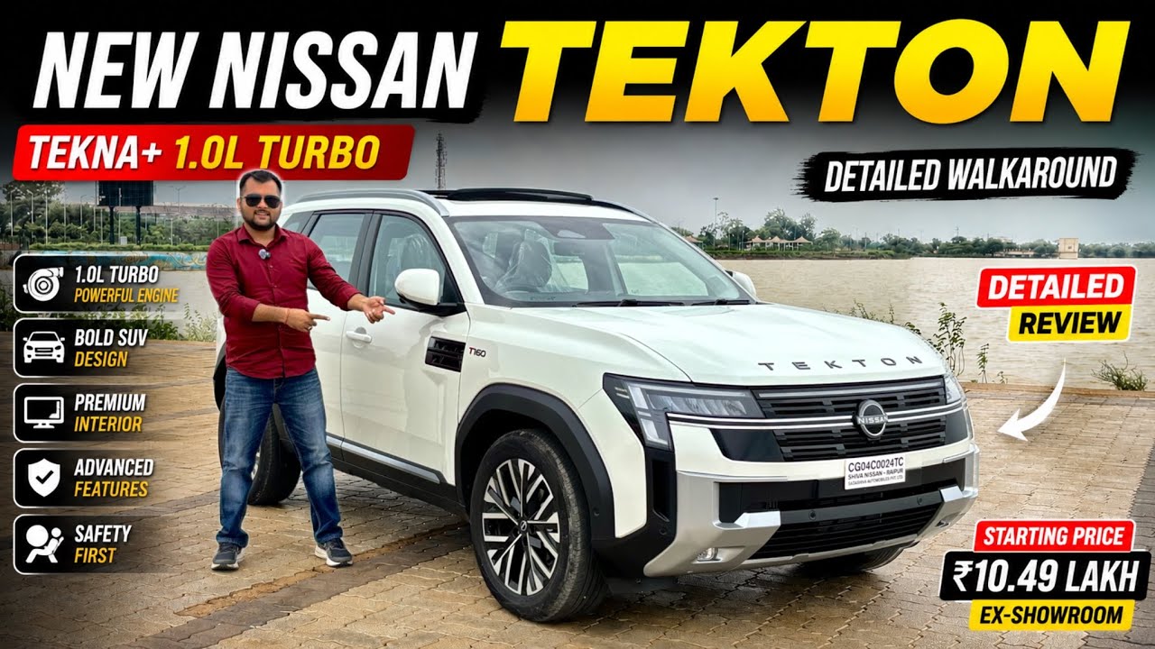 New Nissan Tekton Tekna+ 1.0L Turbo Detailed Walkaround 🔥 Price, Features & Interior