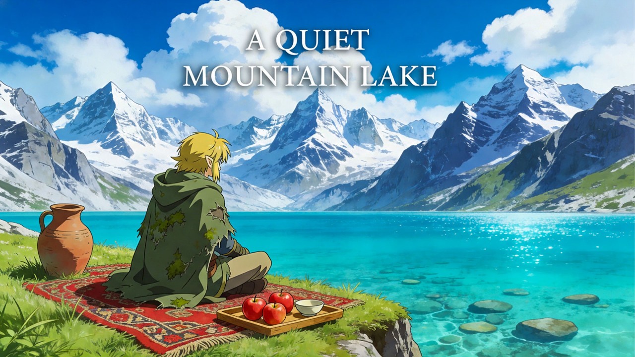A Quiet Mountain Lake | Fantasy Medieval Music for Calm & Peaceful Reflection