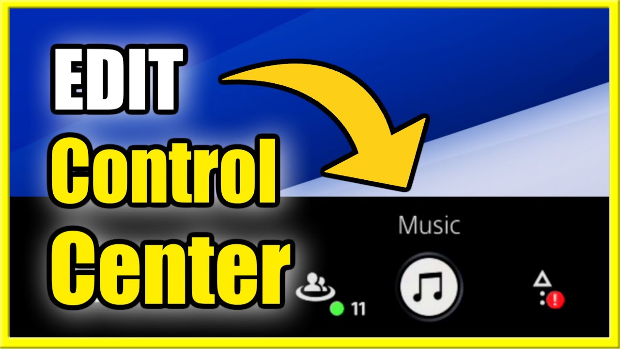 How to Customize Control Center on PS5 & Edit Quick Menu (Fast Method)