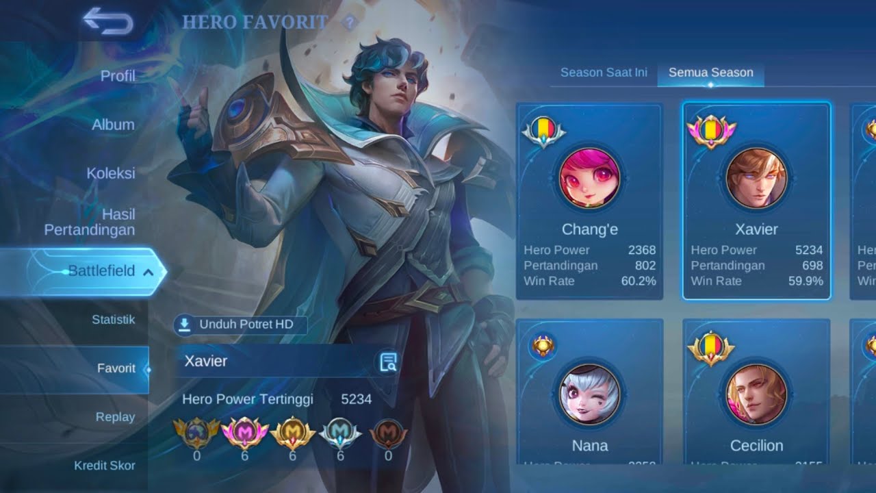 PUSH RANK KE GLORY