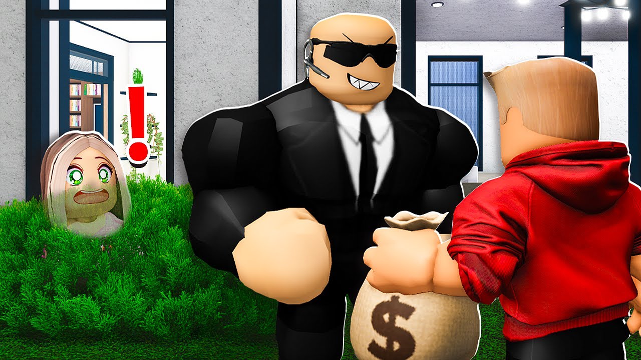 I Hired A Bodyguard.. But He Has A SHOCKING Secret.. (Roblox Bloxburg)