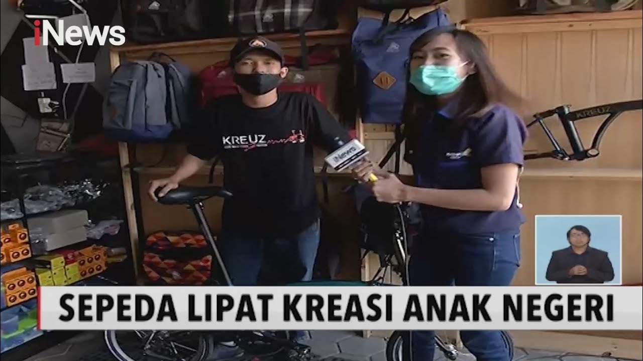 Kreuz, Sepeda Lipat Kualitas 'Luar Negeri' Harga Lokal Karya Anak Muda Bandung - iNews Siang 01/07