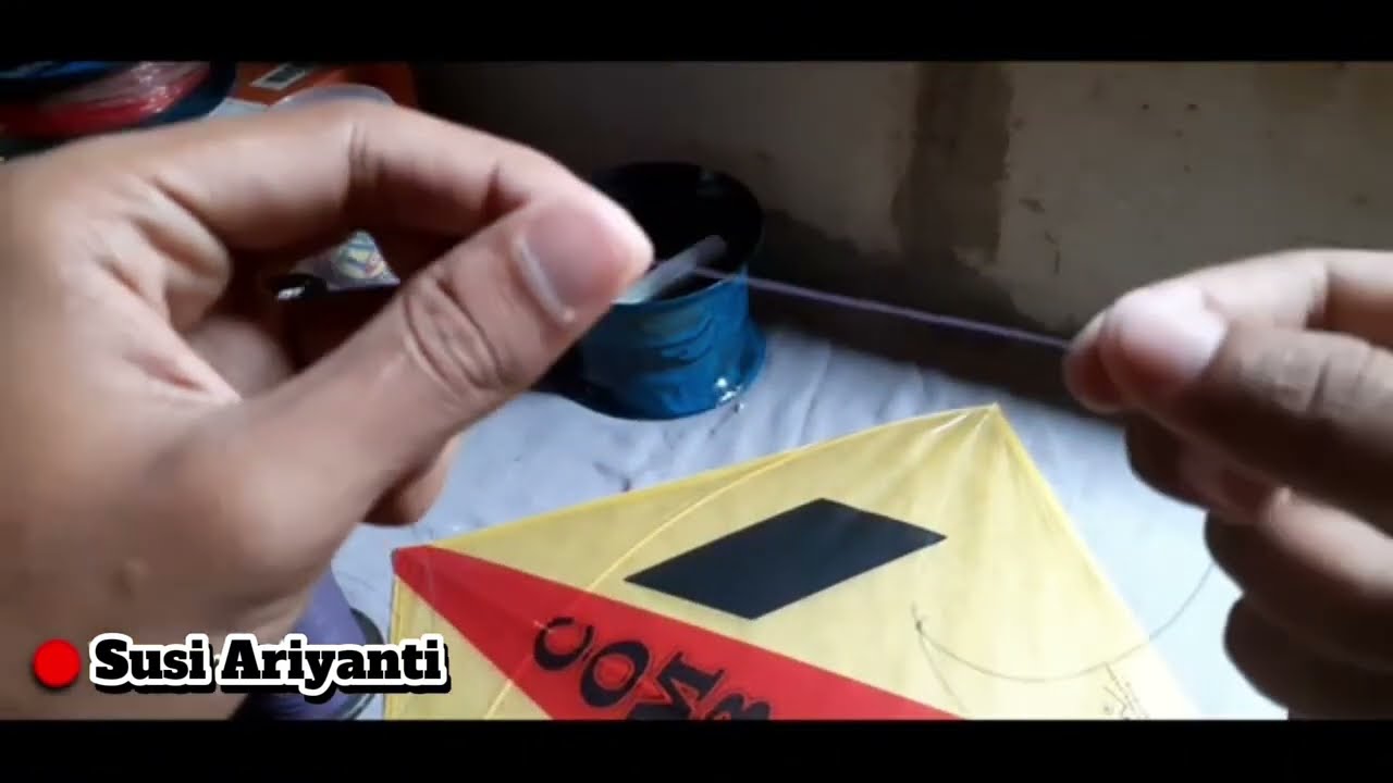 CARA MEMBUAT TALI TAMA NYERET LAYANGAN SUKHOI