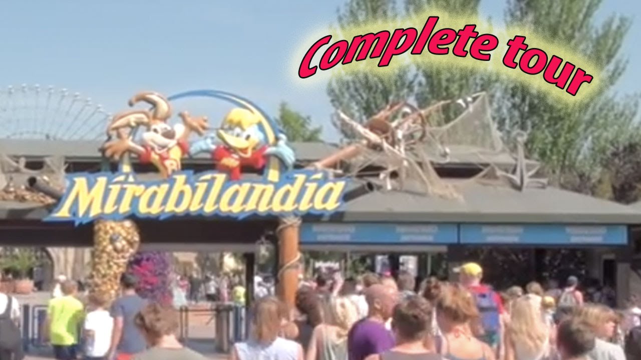 Mirabilandia complete tour 2015 dinoland iSpeed