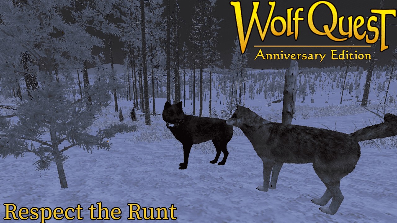 WolfQuest Ironwolf Runt Challenge - Ep 1