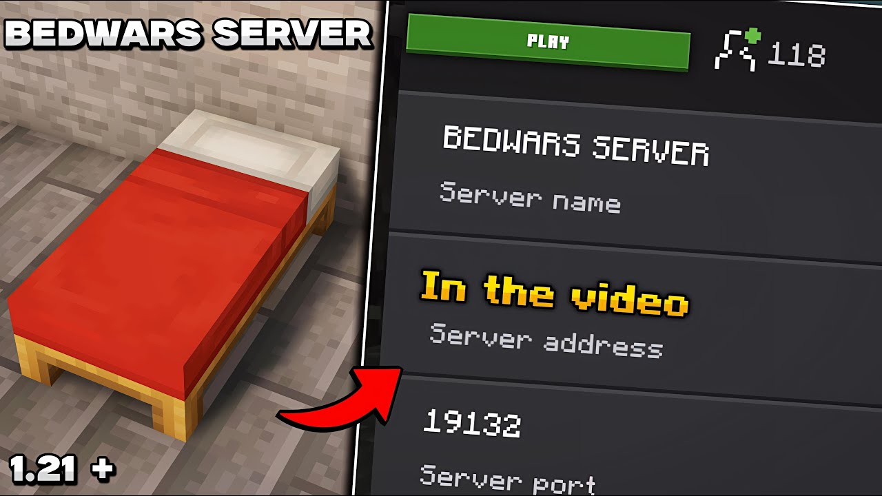 Best Minecraft BedWars Server For PE/Java | Minecraft Public SMP 1.21 #06