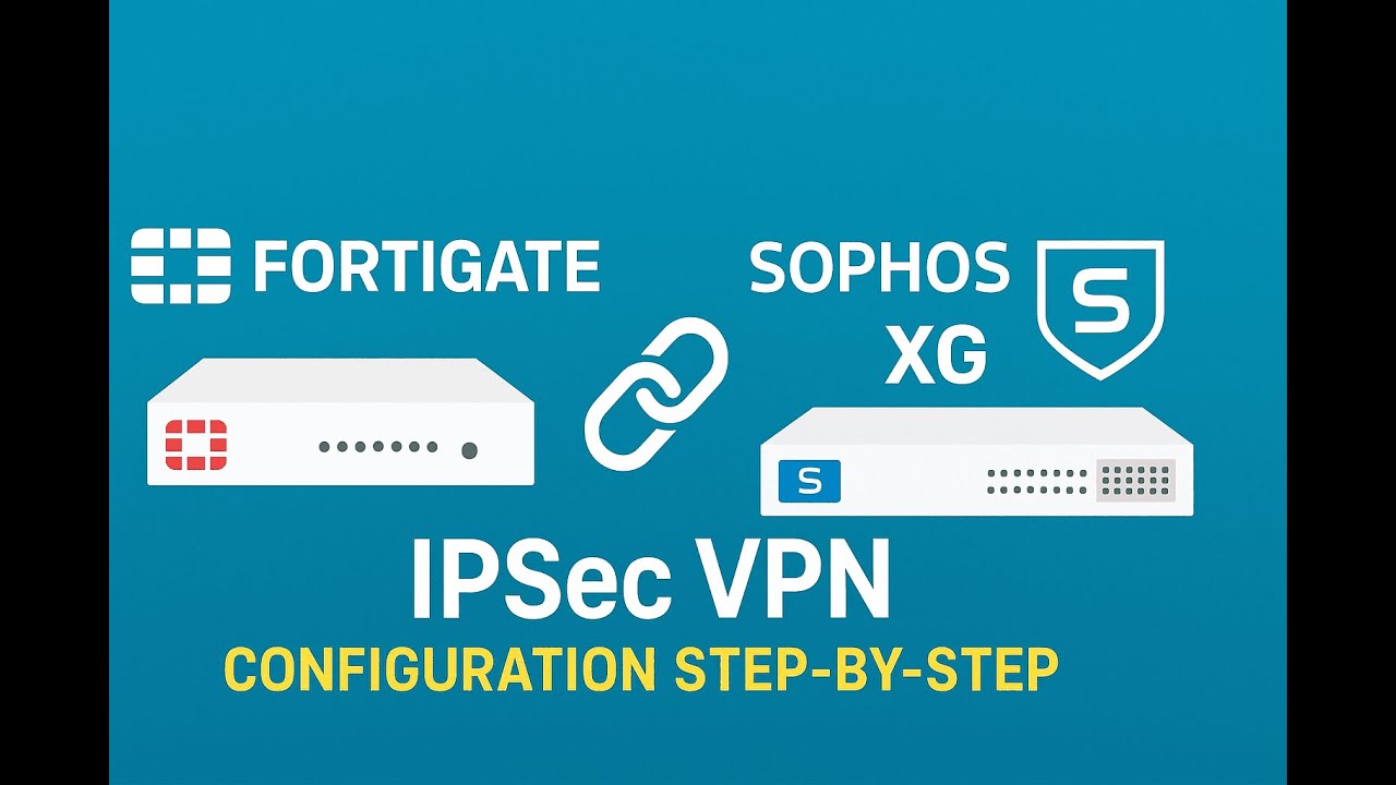 Как построить Site-to-Site IPSec VPN между межсетевыми экранами FortiGate и Sophos XG