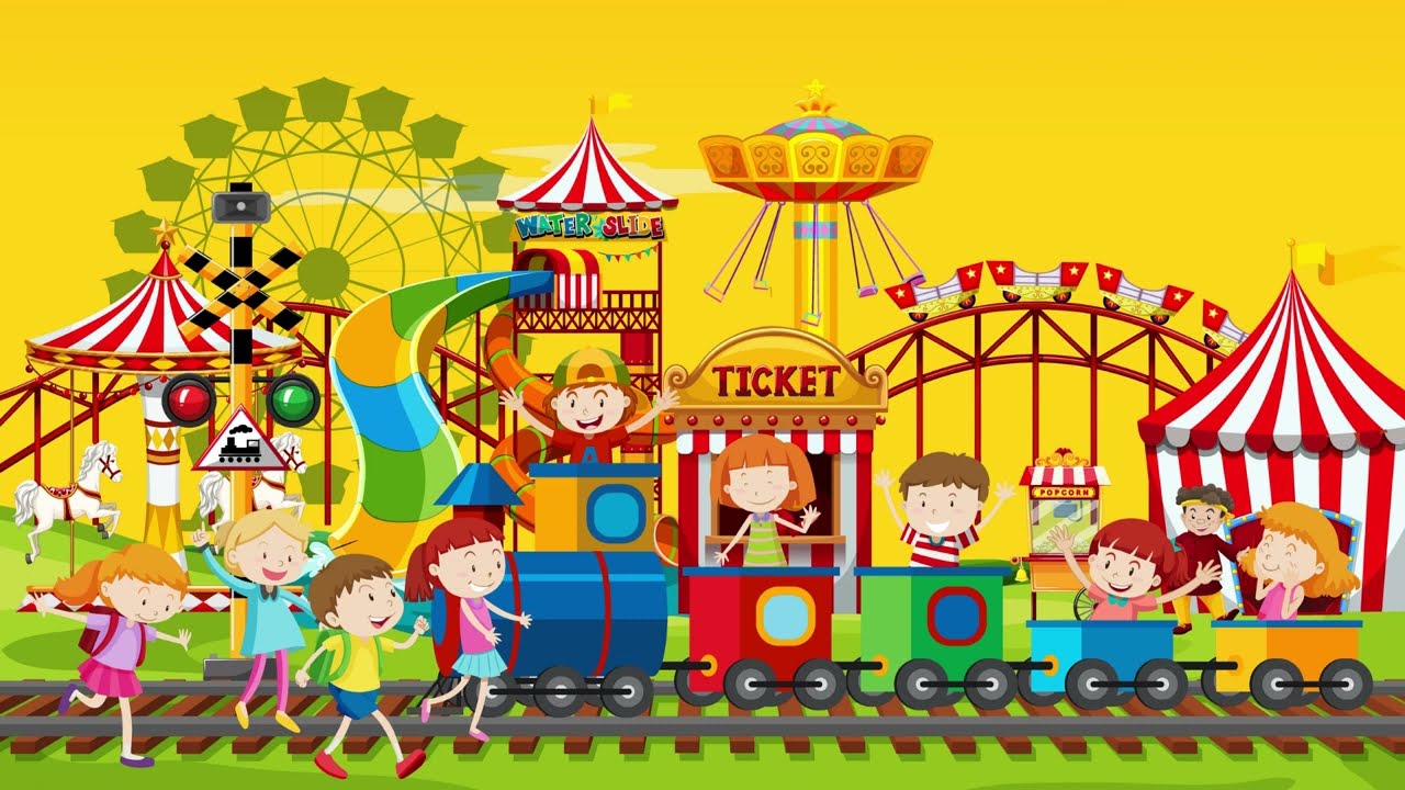 Children Ride On Carousel | Kids Story Book |@BeBiLand