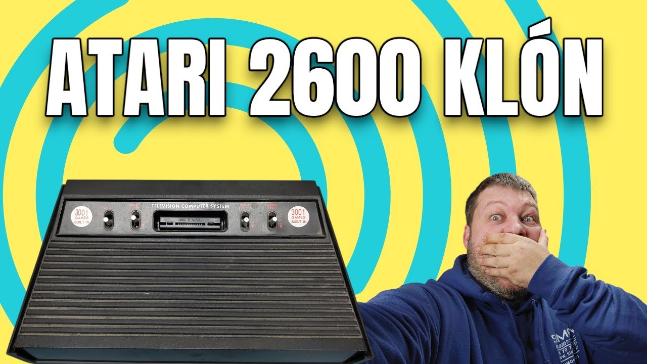 Gyerekkori emlékek - Atari 2600 Klón. Próbájuk ki együtt!