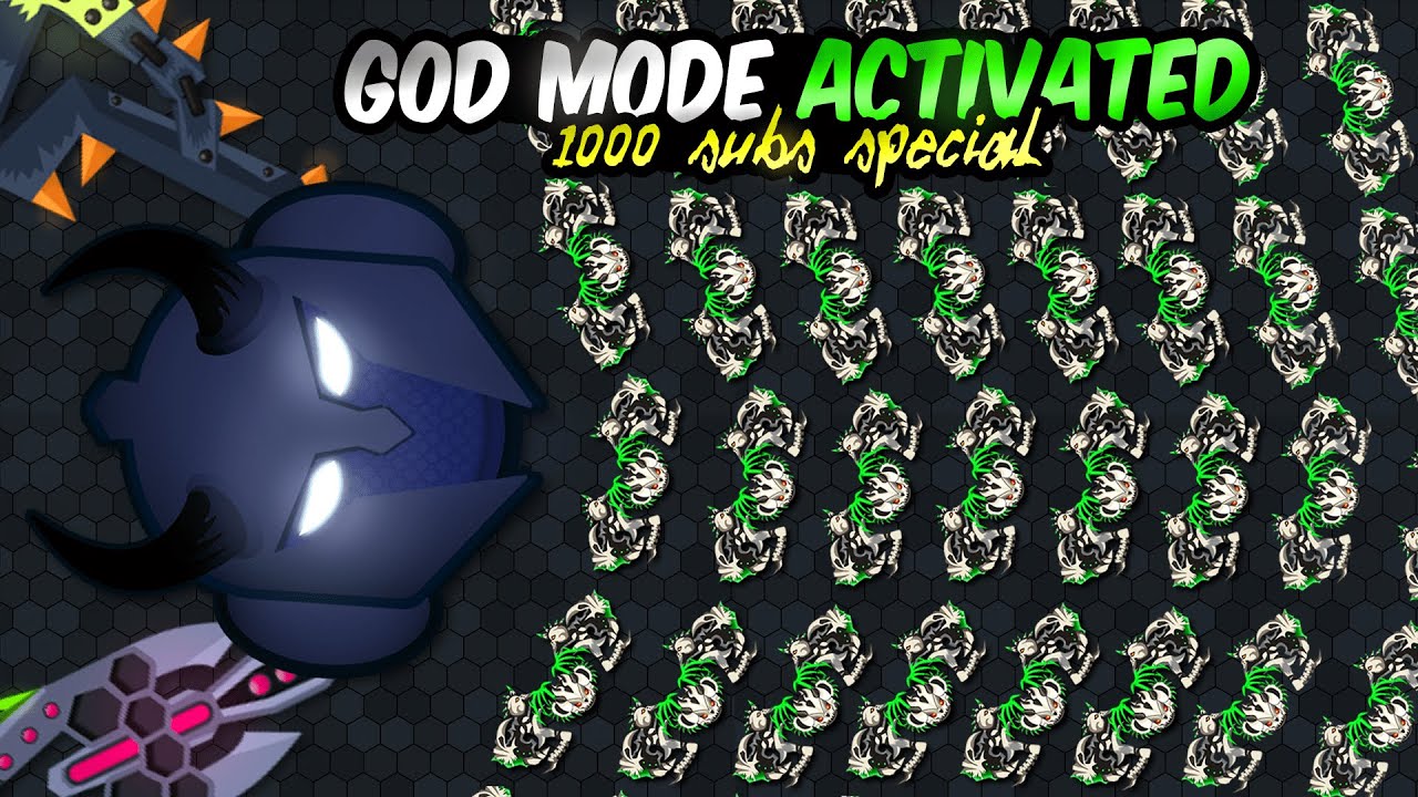 EvoWars.io - GOD MODE Activated and Funny Moments | hiển thị SKILLS trong FFA