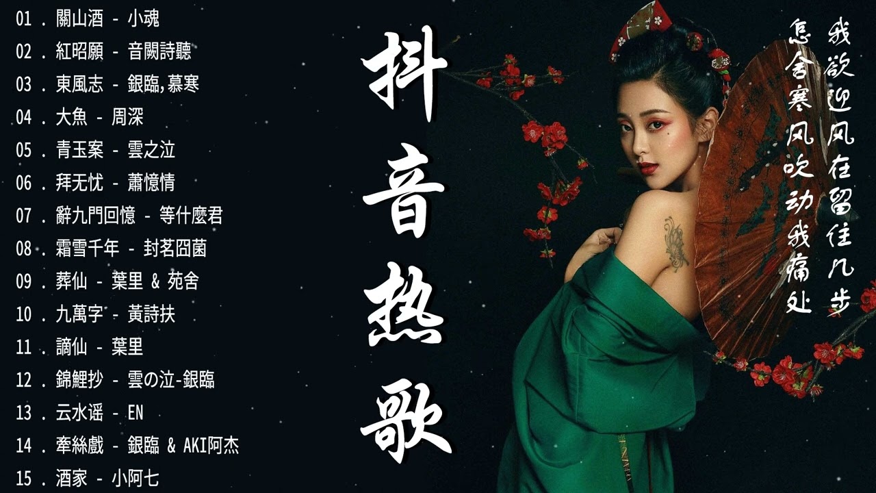 3小时50首最好的古代歌曲【热门古风曲】 盘点2022年抖音最火的10首古风音乐 (關山酒 /紅昭願/東風志/大魚/青玉案/拜无忧) ♪2022 破百万古风歌曲 ♪ | |十首超好听的古风歌曲
