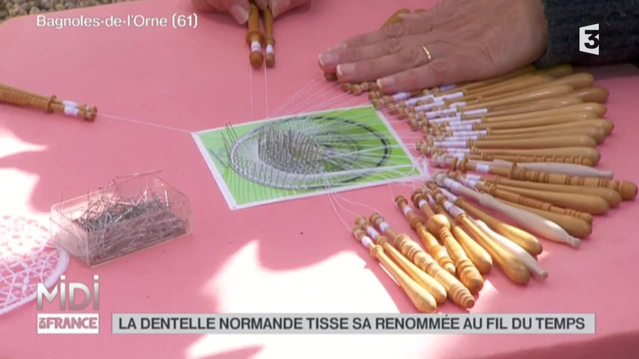 MADE IN FRANCE : La dentelle Normande tisse sa renommée au fil du temps