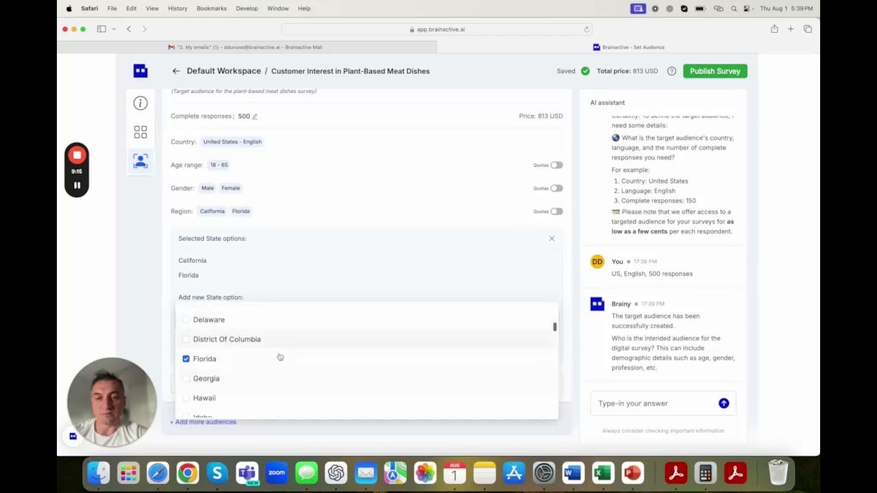Discover Brainactive: AI-Powered Market Research Platform Walkthrough