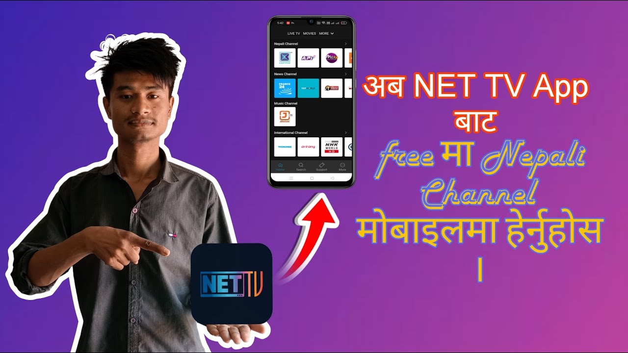 Net Tv App Bata Free Ma Nepali  Channel Hernus.