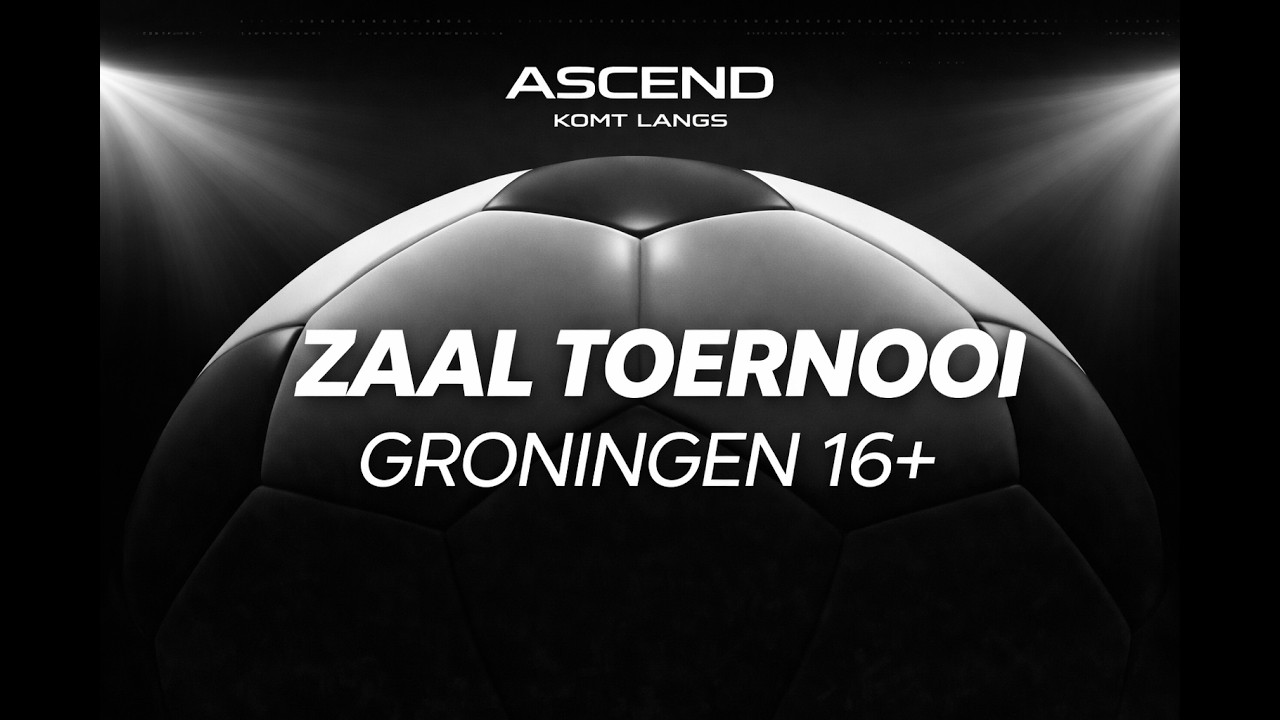 Jeugd zaalvoetbal toernooi Lewenborg match 2 | Ascend komt langs