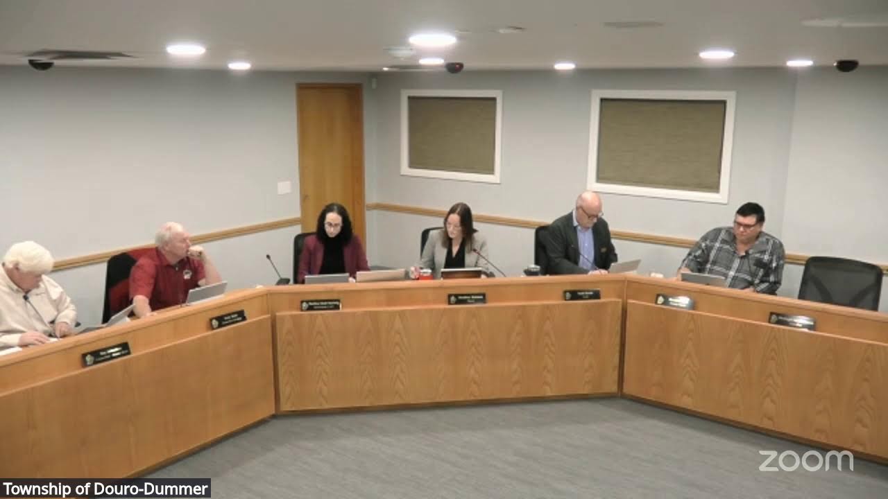 Township of Douro-Dummer - Regular Council Meeting - January 13, 2026 - 5:00 p.m.