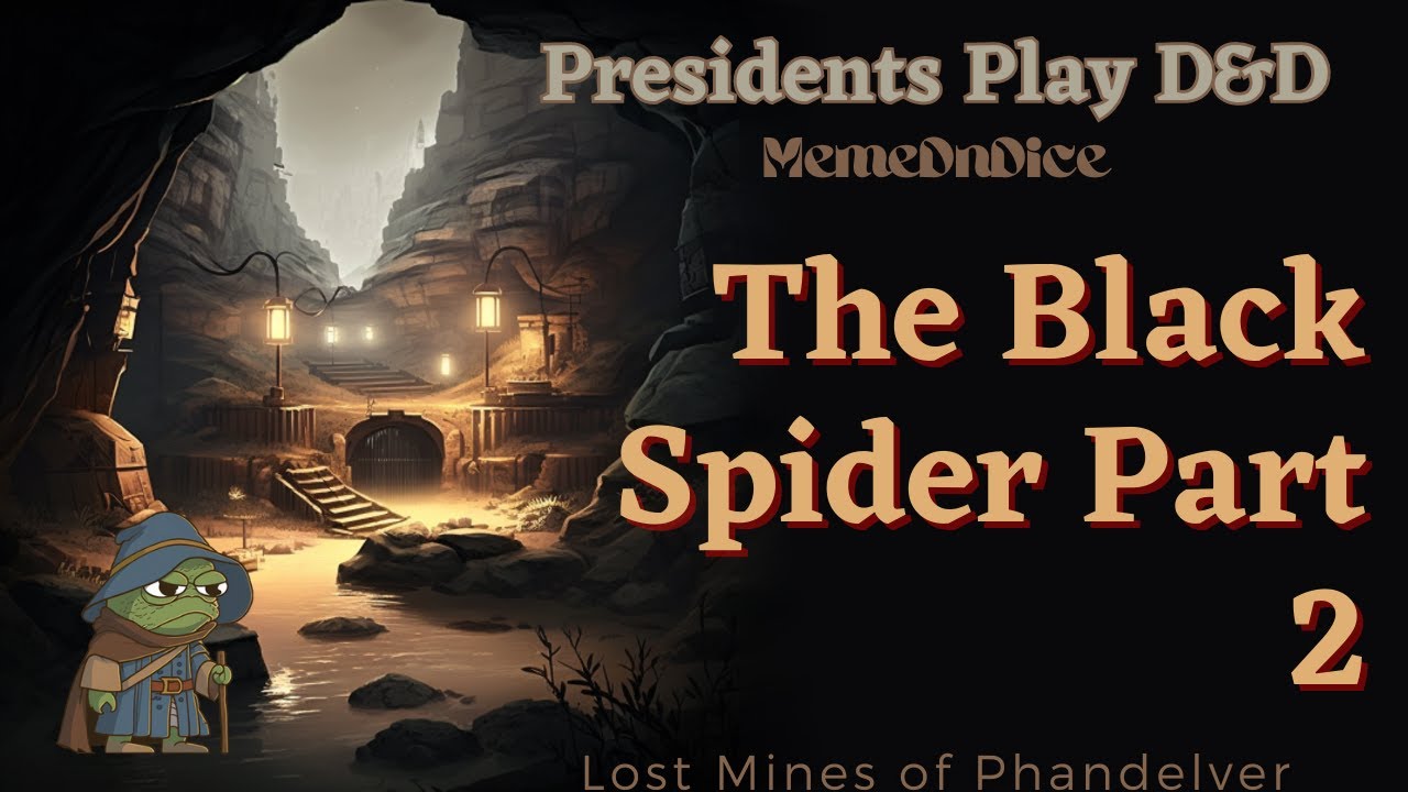 Presidents Play D&D - The Black Spider Pt 2 #ai #deepfake #dnd #tiktok #meme