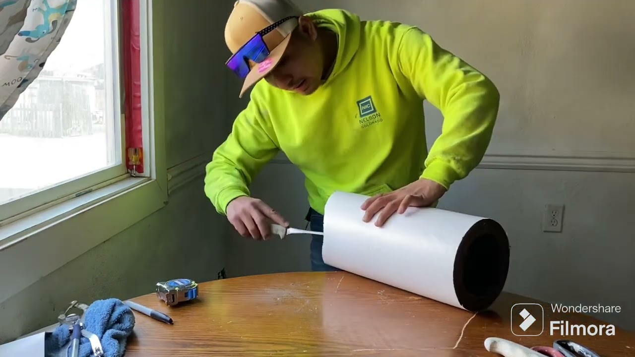 Como hacer una T en insolación fibra de vidrio de pipa pequeña a pipa grande!!👷