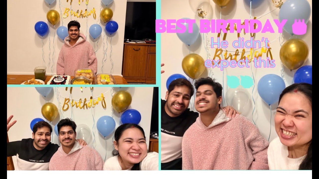 He Didn’t Expect This | Brother-in-Law Birthday Celebration 🎉