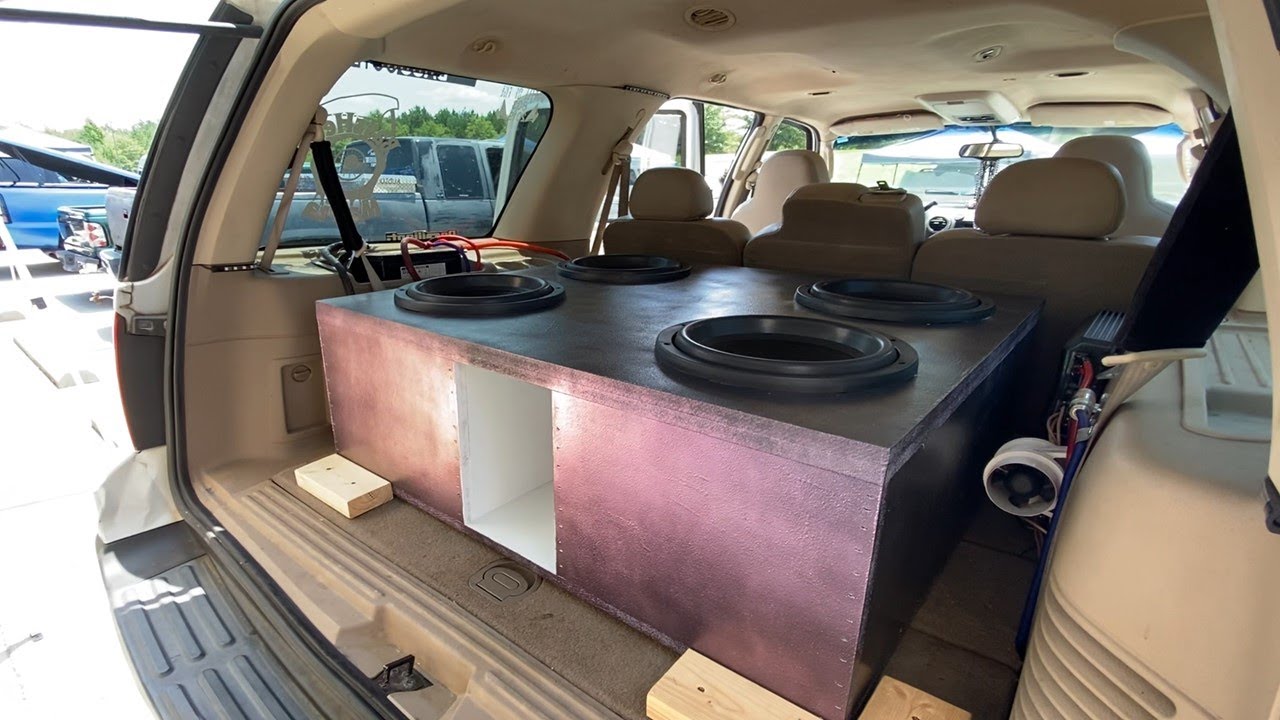 ONLY 1,000 WATTS ON 4 12S GETTING THIS LOUD! *BUDGET SETUP*