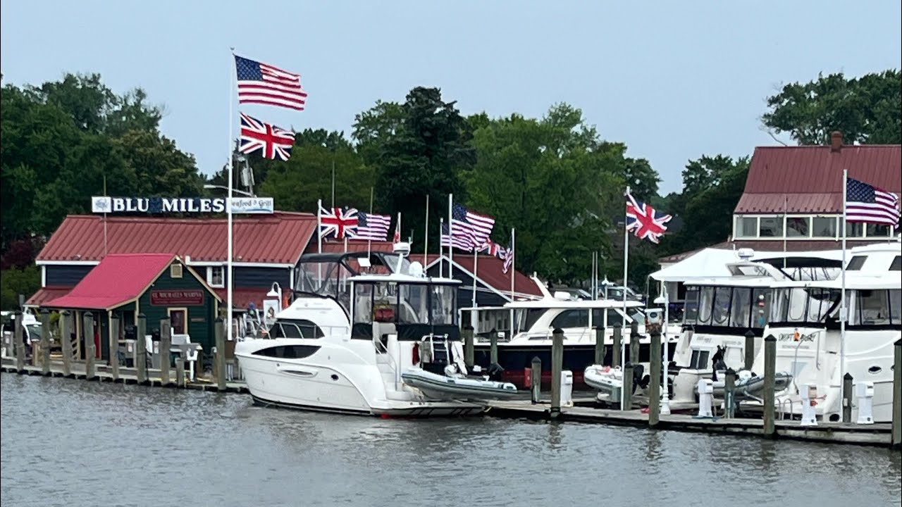 Cruising the Chesapeake Bay. We visit Solomons and St Michaels #greatloop #boatlife #boat