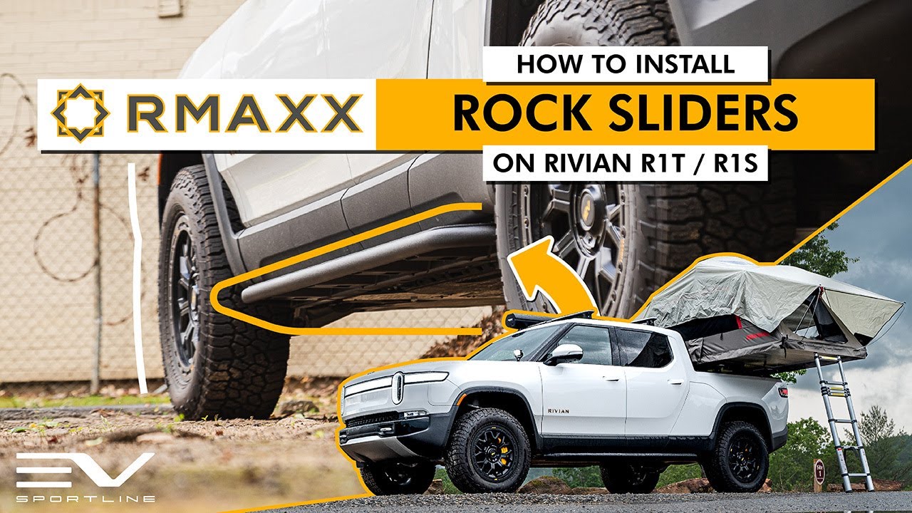 RMaxx Rock Sliders и Aero Armor на Rivian R1T / R1S 🔧 Пошаговая инструкция по установке для 1EV