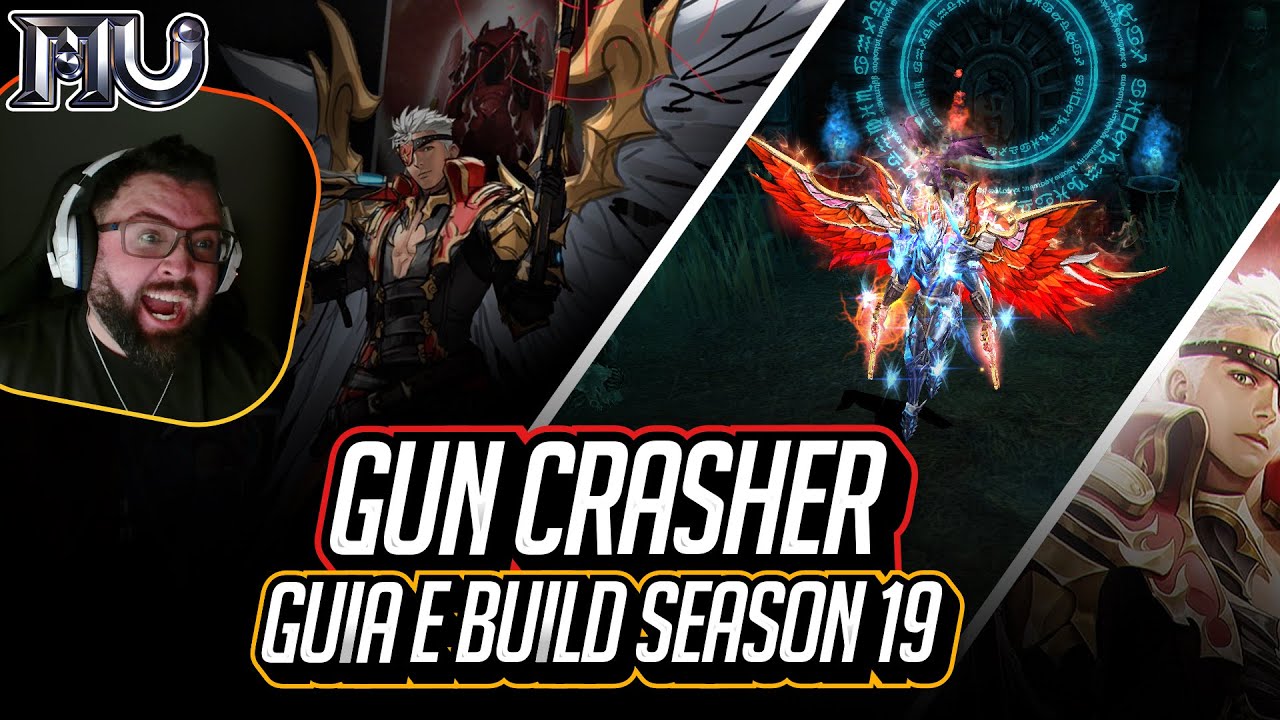 ⚔️🔥 A melhor Build de Gun Crasher da Season 19 • Gun Crasher PVM • GC ENERGY | Mu Online