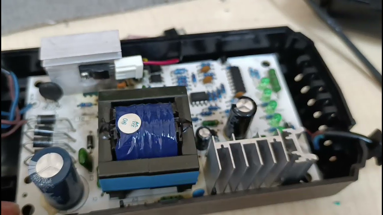 Elektrikli motor şarj aleti tamiri, Arora 72V 20ah (UC3842 Pwm entegresi yerine 5L380R Entegresi )