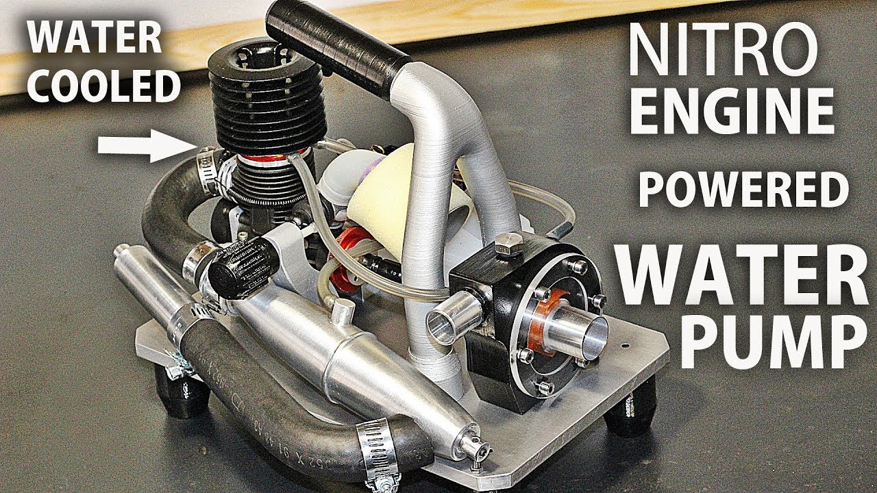 Nitro Engine Powered Water Pump