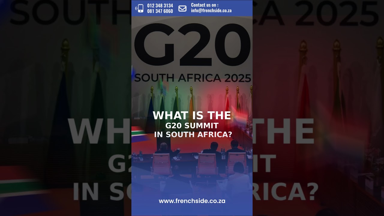 What is G20 Summit in South Africa 2025?