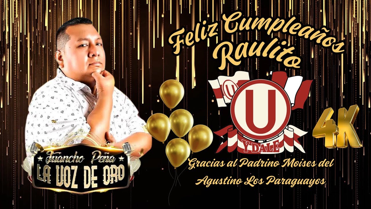 MIX MI VIDA ES TU AMOR CON JUANCHO PEÑA LA VOZ DE ORO EN EL CUMPLEAÑO DE RAULITO