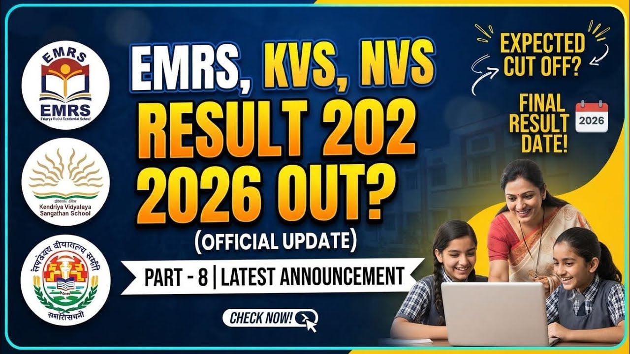 KVS NVS Result, EMRS Tier 2 Result, by eno#38 on July 22, 2026